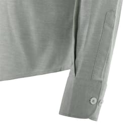 Camisa oxford stretch manga larga mujer