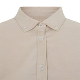 Camisa oxford stretch manga larga mujer