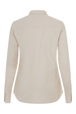 Camisa oxford stretch manga larga mujer