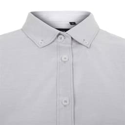 Camisa oxford stretch manga larga mujer