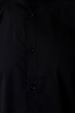 Camisa cuello tirilla stretch manga corta hombre