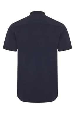 Camisa cuello tirilla stretch manga corta hombre