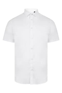 Camisa manga corta stretch hombre