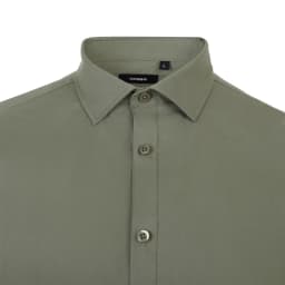 Camisa manga larga stretch hombre