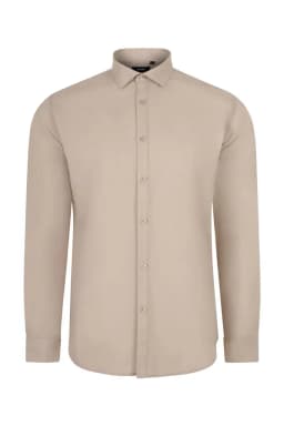 Camisa manga larga stretch hombre