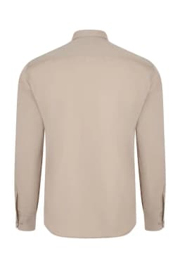 Camisa manga larga stretch hombre