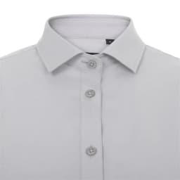 Camisa manga corta stretch mujer