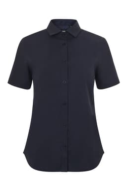 Camisa manga corta stretch mujer