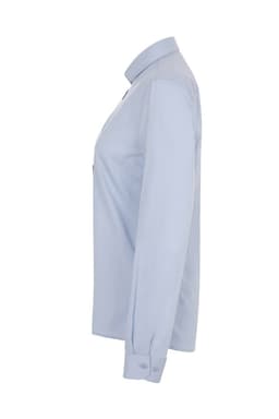 Camisa manga larga stretch mujer