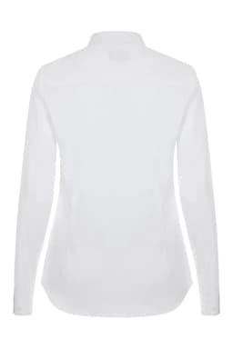 Camisa manga larga stretch mujer