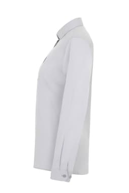 Camisa manga larga stretch mujer