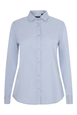 Camisa manga larga stretch mujer