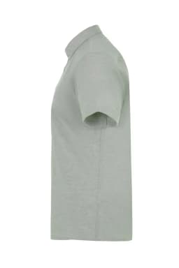 Camisa oxford stretch manga corta hombre