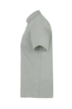 Camisa oxford stretch manga corta hombre