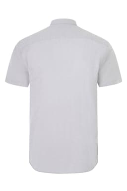 Camisa oxford stretch manga corta hombre