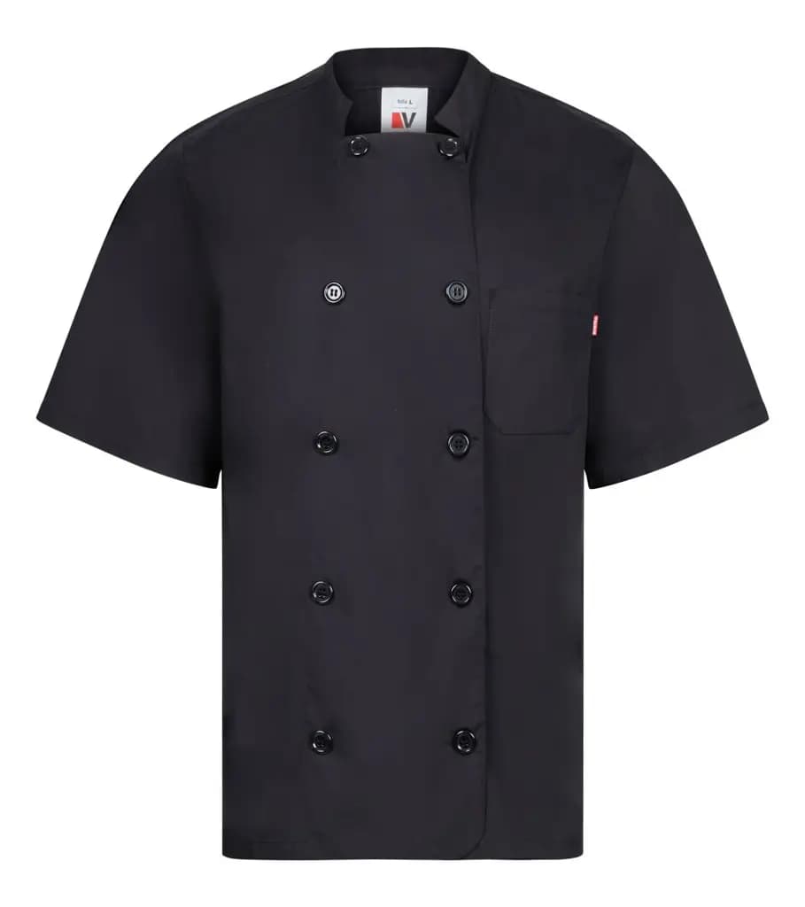Chaqueta de cocina manga corta