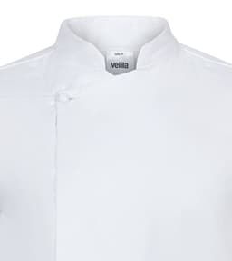 Chaqueta de cocina con cremallera