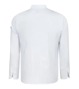 Chaqueta de cocina con cremallera