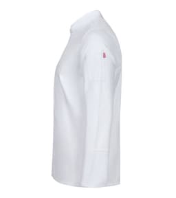 Chaqueta de cocina con cremallera