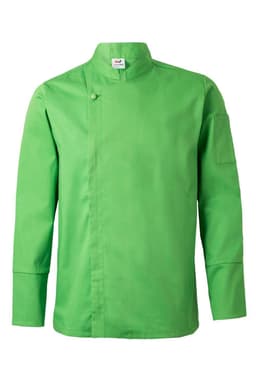 Chaqueta de cocina con cremallera