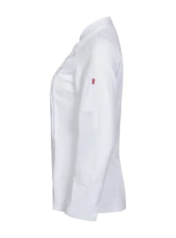 Chaqueta de cocina mujer con cremallera