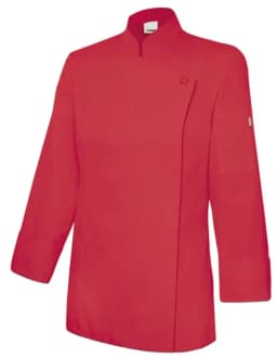 Chaqueta de cocina mujer con cremallera