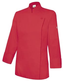 Chaqueta de cocina mujer con cremallera