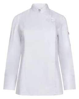 Chaqueta de cocina mujer con cremallera