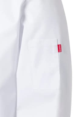 Chaqueta de cocina con automáticos manga larga