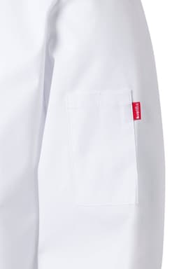 Chaqueta de cocina con automáticos manga larga