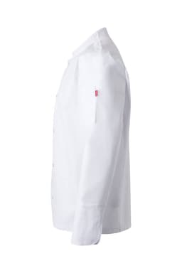 Chaqueta de cocina con automáticos manga larga
