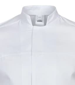 Chaqueta de cocina 100% algodón con cierre central