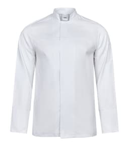 Chaqueta de cocina 100% algodón con cierre central