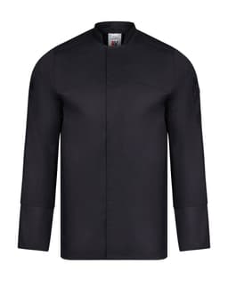 Chaqueta de cocina con cierre central