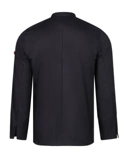 Chaqueta de cocina con cierre central