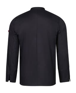 Chaqueta de cocina con cierre central