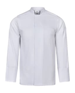 Chaqueta de cocina con cierre central
