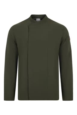 Chaqueta de cocina microfibra con espalda Coolmax® manga larga