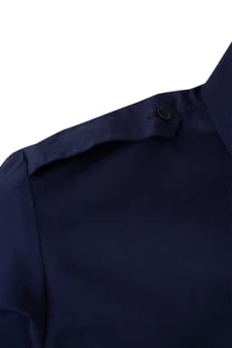 Camisa con galoneras manga larga