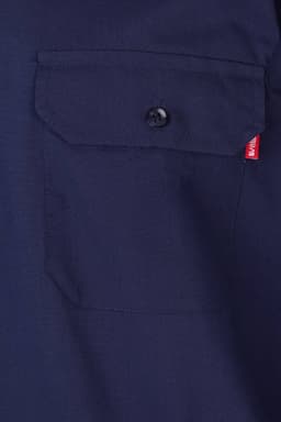 Camisa con galoneras manga larga