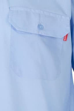 Camisa con galoneras manga larga