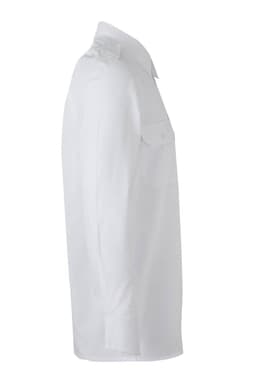 Camisa con galoneras manga larga