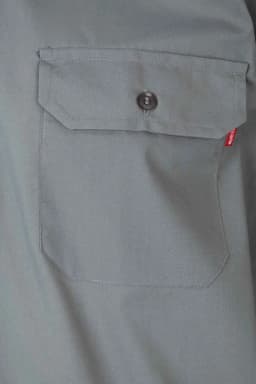 Camisa con galoneras manga larga