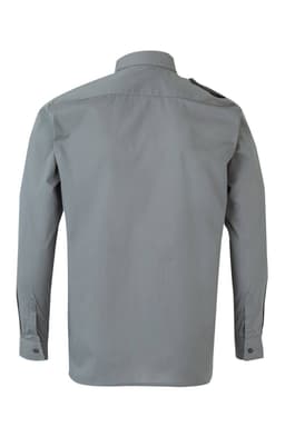 Camisa con galoneras manga larga