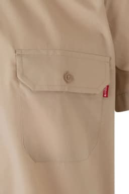 Camisa con galoneras manga corta