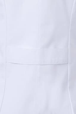 Bata semientallada manga larga mujer