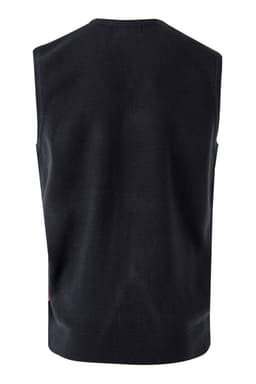 Chaleco punto fino con cuello en pico