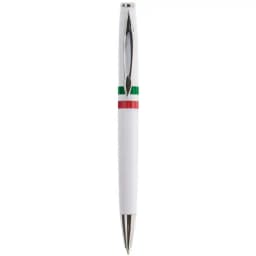 BOLIGRAFO METAL/PLASTICO BANDERA ITALIA "AYSEN"