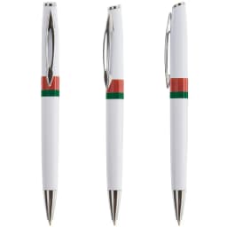 BOLIGRAFO METAL/PLASTICO BANDERA ITALIA "AYSEN"