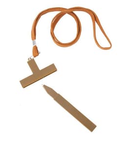 BOLIGRAFO CON LANYARD CRUZ " MISAL"